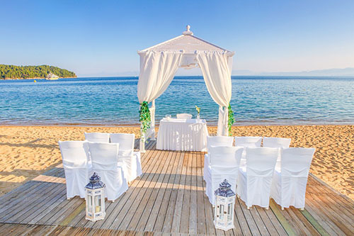 beach wedding